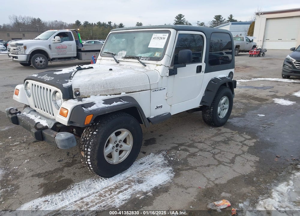 2003 JEEP WRANGLER X VIN: 1J4FA39S83P331363