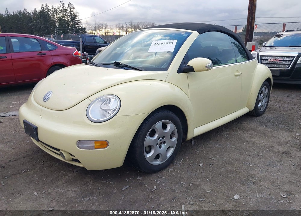 2003 VOLKSWAGEN NEW BEETLE GLS VIN: 3VWCK21Y73M311608
