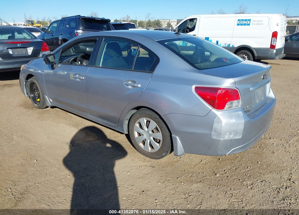 2012 SUBARU IMPREZA VIN: JF1GJAA67CH008287