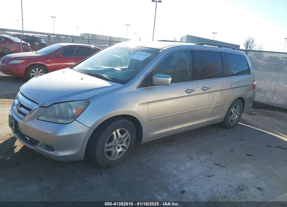 2007 HONDA ODYSSEY EX-L VIN: 5FNRL38607B120255