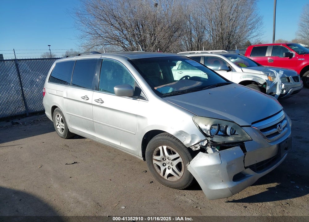 2007 HONDA ODYSSEY EX-L VIN: 5FNRL38607B120255