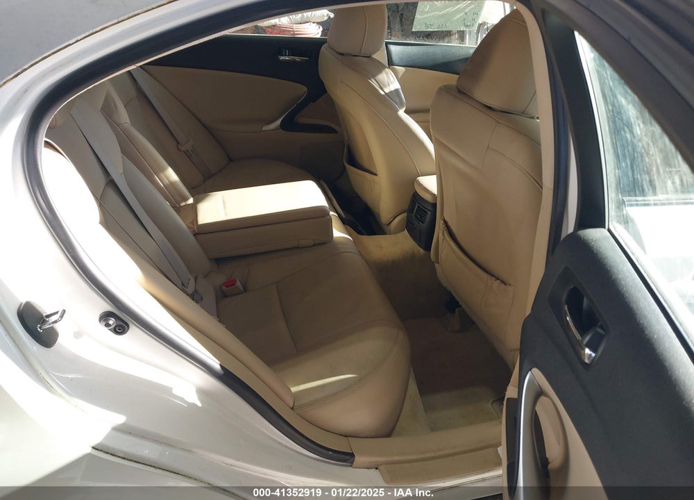 2008 LEXUS IS 250 VIN: JTHBK262X85052448