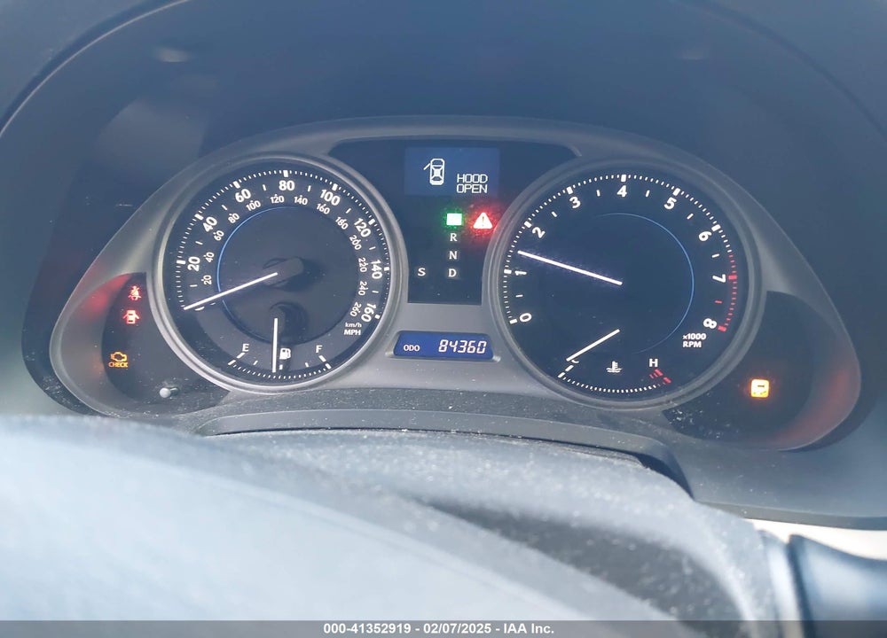2008 LEXUS IS 250 VIN: JTHBK262X85052448