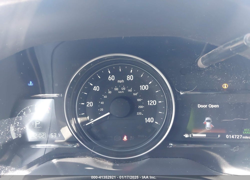 2021 HONDA HR-V 2WD EX VIN: 3CZRU5H53MM734038