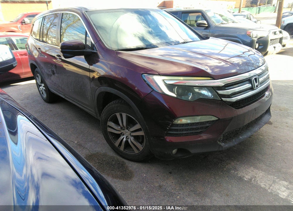 2017 HONDA PILOT EX VIN: 5FNYF5H36HB008193