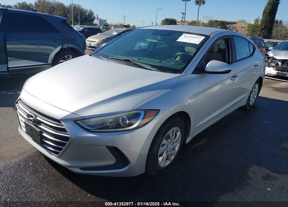 2017 HYUNDAI ELANTRA SE VIN: KMHD74LF5HU084174