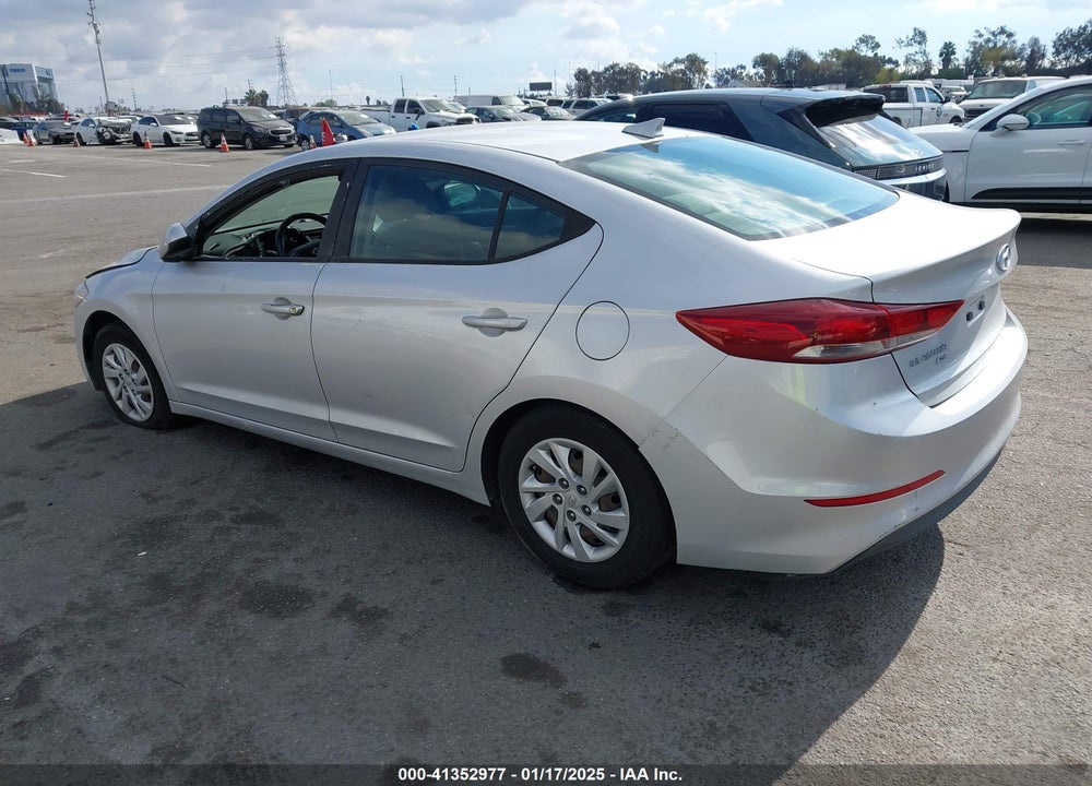 2017 HYUNDAI ELANTRA SE VIN: KMHD74LF5HU084174