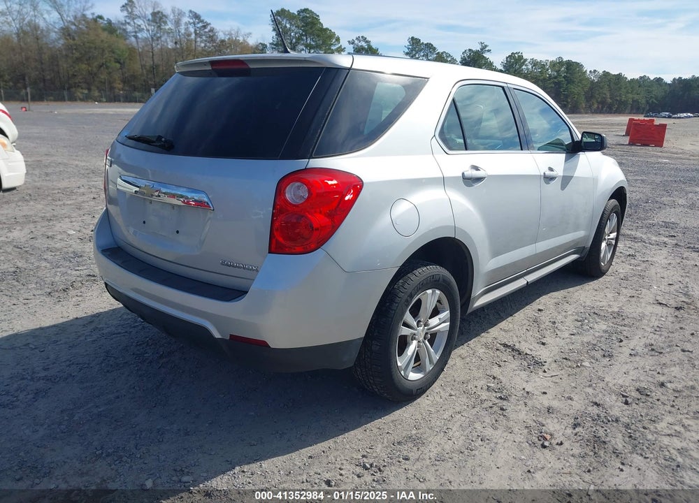 2013 CHEVROLET EQUINOX LS VIN: 2GNALBEK7D6177506