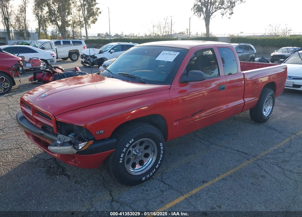 1998 DODGE DAKOTA SLT/SPORT VIN: 1B7GL22Y9WS500143