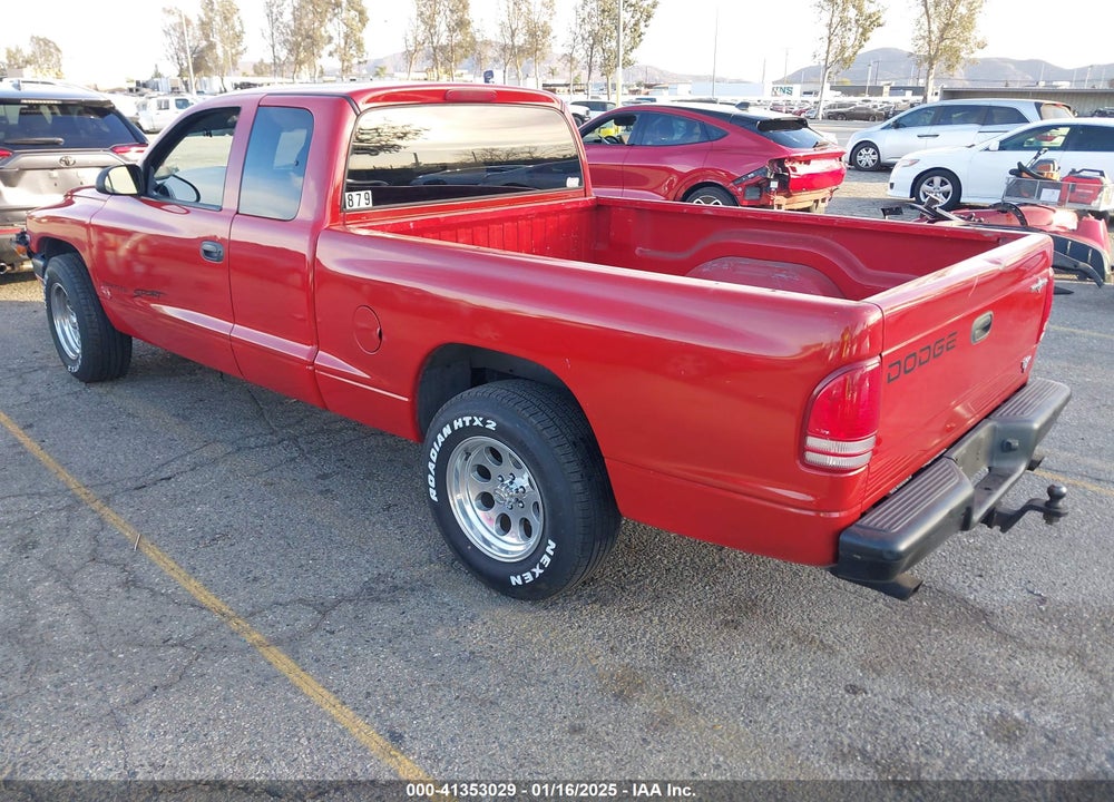 1998 DODGE DAKOTA SLT/SPORT VIN: 1B7GL22Y9WS500143
