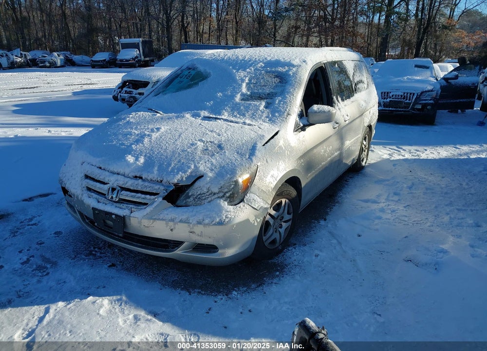 2007 HONDA ODYSSEY EX-L VIN: 5FNRL38717B424218