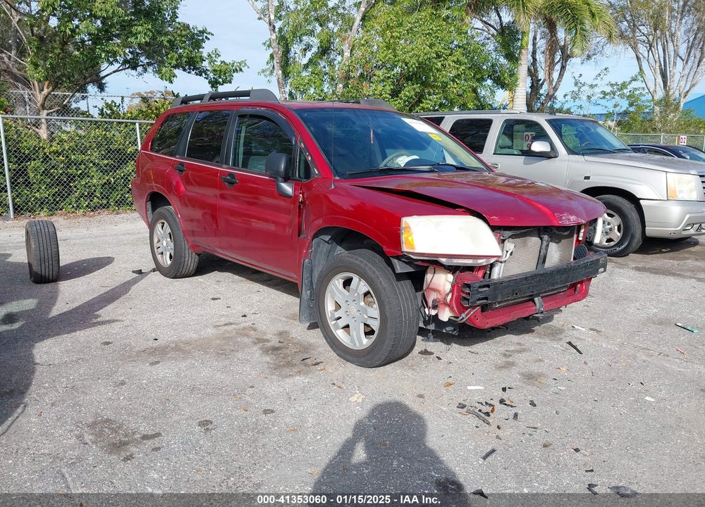 2008 MITSUBISHI ENDEAVOR LS VIN: 4A4MM21S18E010481