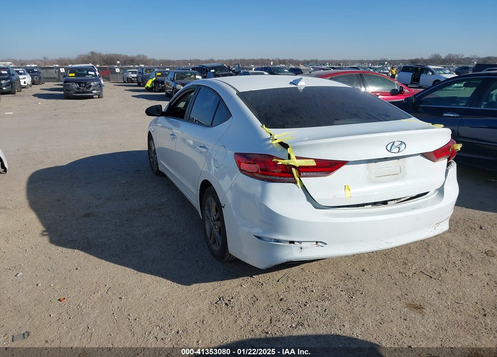 2018 HYUNDAI ELANTRA VIN: 5NPD84LF4JH296047