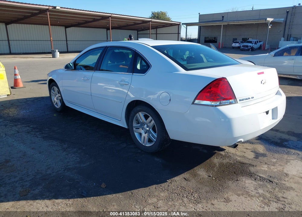 2012 CHEVROLET IMPALA LT FLEET VIN: 2G1WG5E34C1242460
