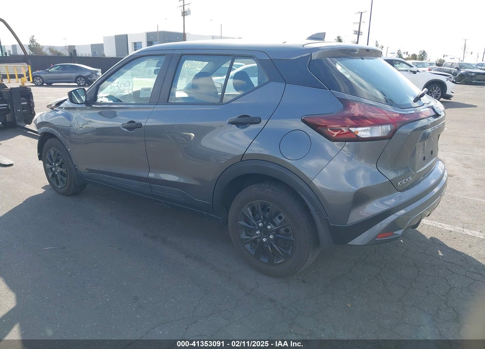 2021 NISSAN KICKS S XTRONIC CVT VIN: 3N1CP5BV5ML564348