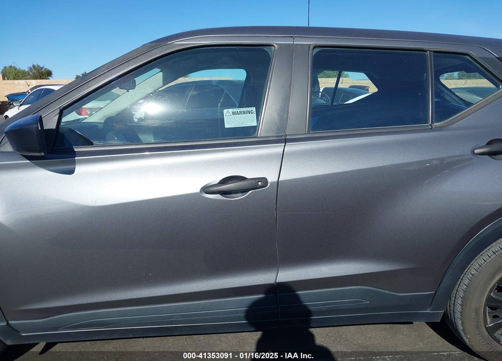 2021 NISSAN KICKS S XTRONIC CVT VIN: 3N1CP5BV5ML564348