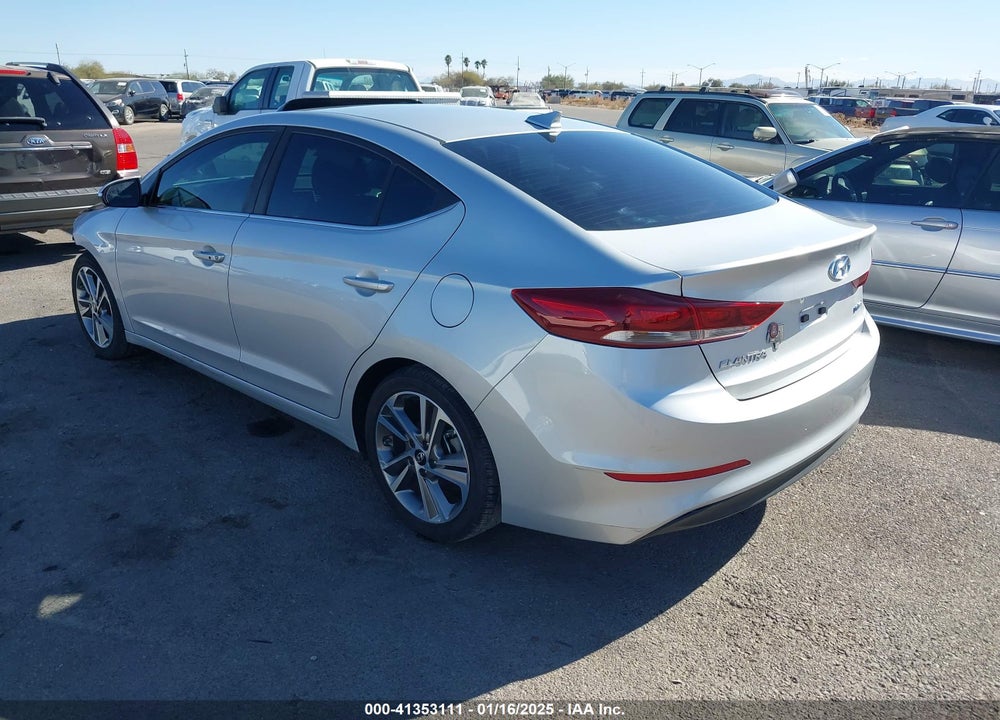 2018 HYUNDAI ELANTRA LIMITED VIN: 5NPD84LF8JH272091