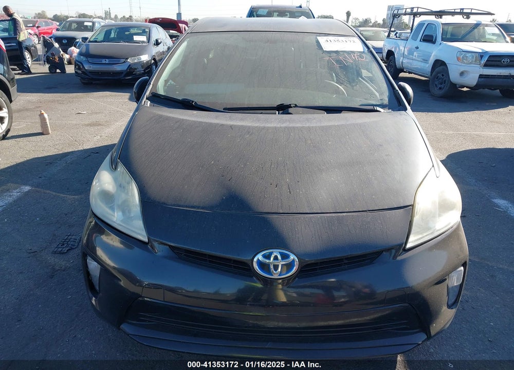 2012 TOYOTA PRIUS THREE VIN: JTDKN3DUXC5413382
