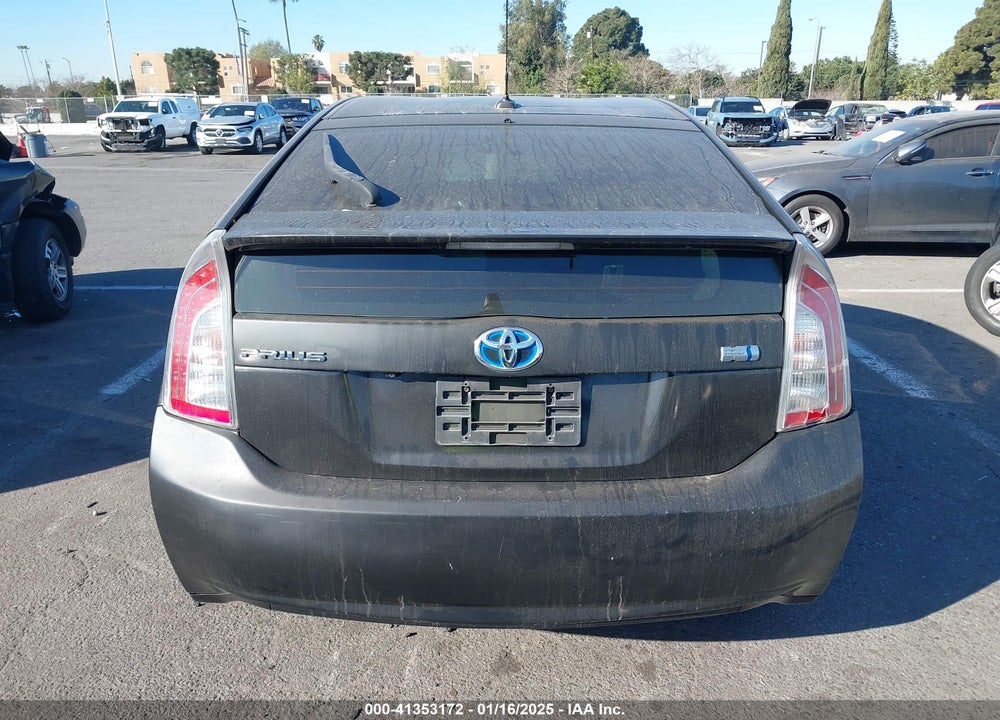 2012 TOYOTA PRIUS THREE VIN: JTDKN3DUXC5413382