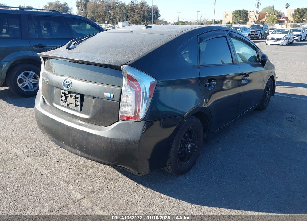 2012 TOYOTA PRIUS THREE VIN: JTDKN3DUXC5413382