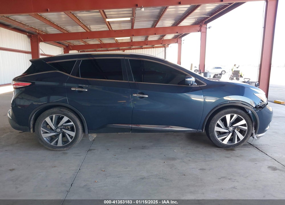 2015 NISSAN MURANO PLATINUM VIN: 5N1AZ2MG0FN246941