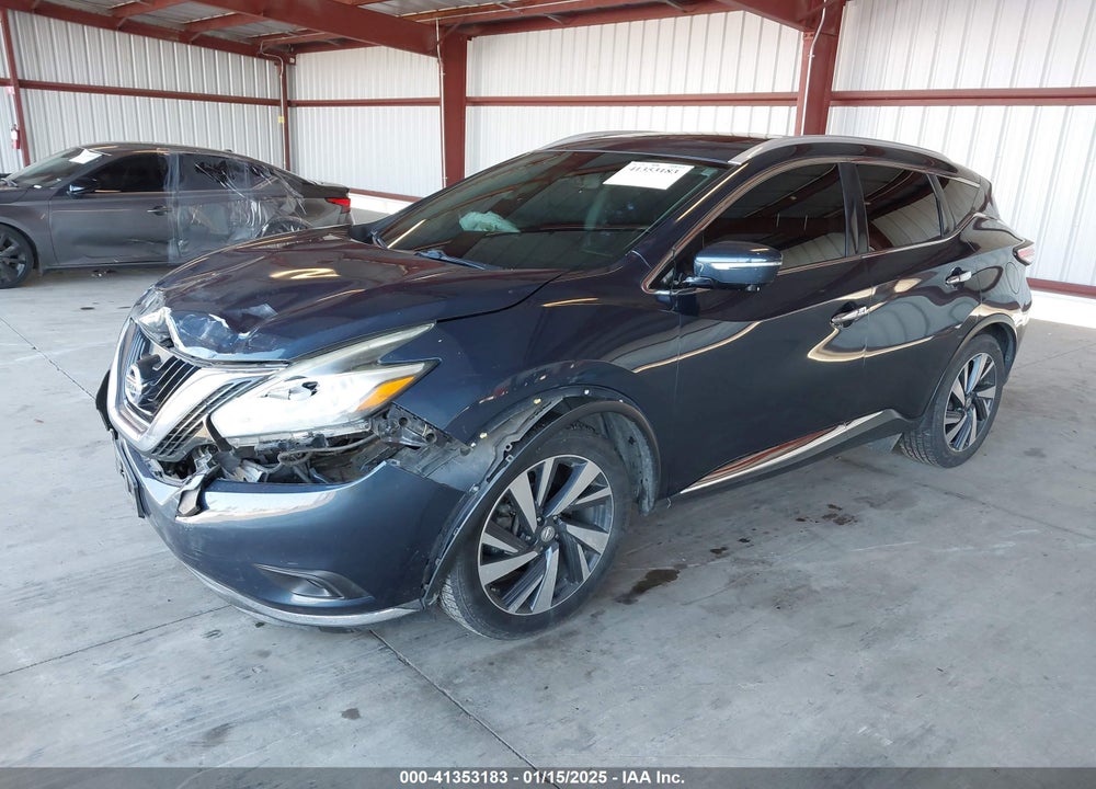 2015 NISSAN MURANO PLATINUM VIN: 5N1AZ2MG0FN246941