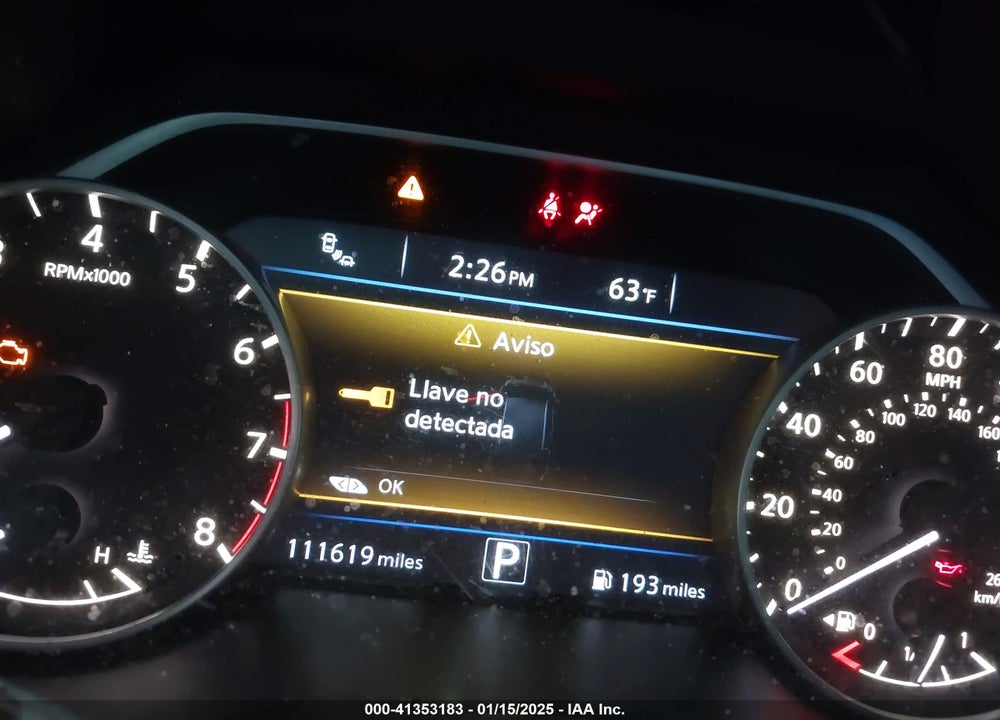 2015 NISSAN MURANO PLATINUM VIN: 5N1AZ2MG0FN246941
