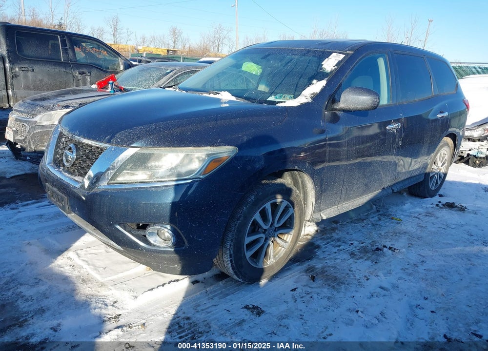 2013 NISSAN PATHFINDER S VIN: 5N1AR2MM0DC641586