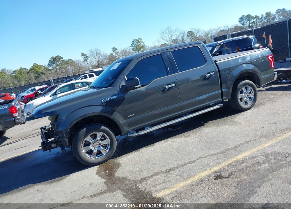 2017 FORD F-150 VIN: 1FTEW1CP7HFB99589