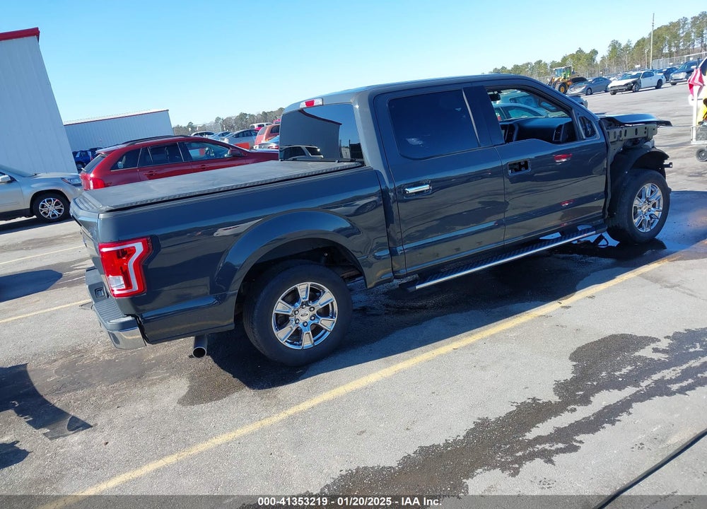 2017 FORD F-150 VIN: 1FTEW1CP7HFB99589