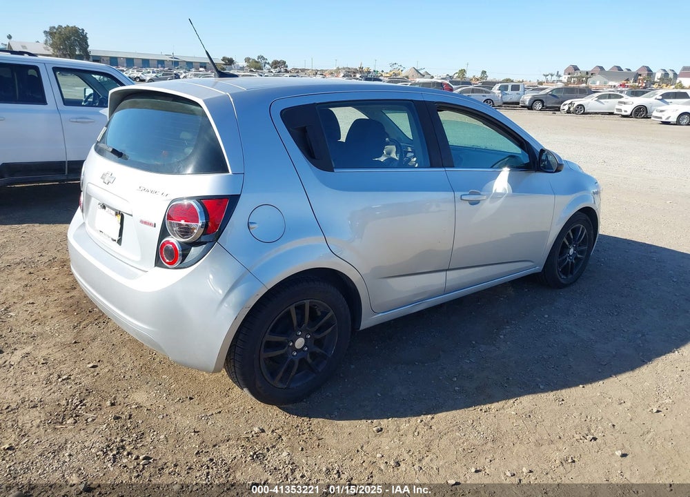 2013 CHEVROLET SONIC VIN: 1G1JC6SB8D4120620