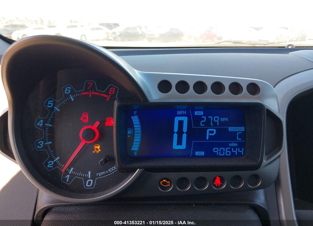 2013 CHEVROLET SONIC VIN: 1G1JC6SB8D4120620