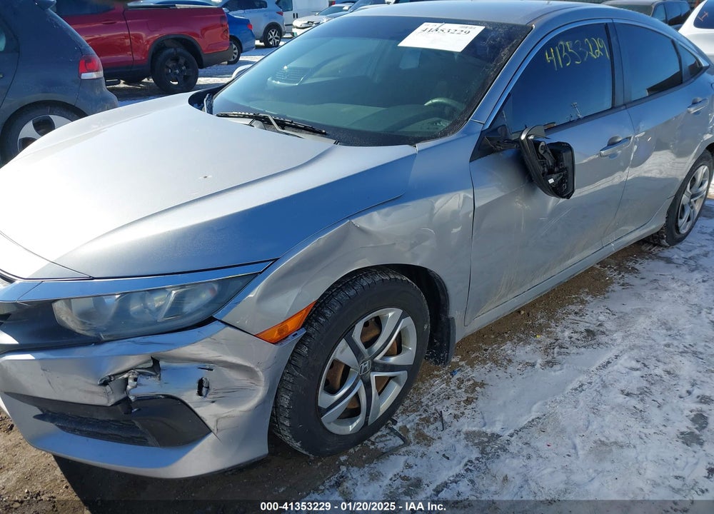 2016 HONDA CIVIC LX VIN: 19XFC2F57GE000448