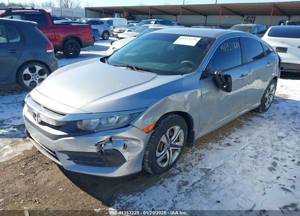 2016 HONDA CIVIC LX VIN: 19XFC2F57GE000448