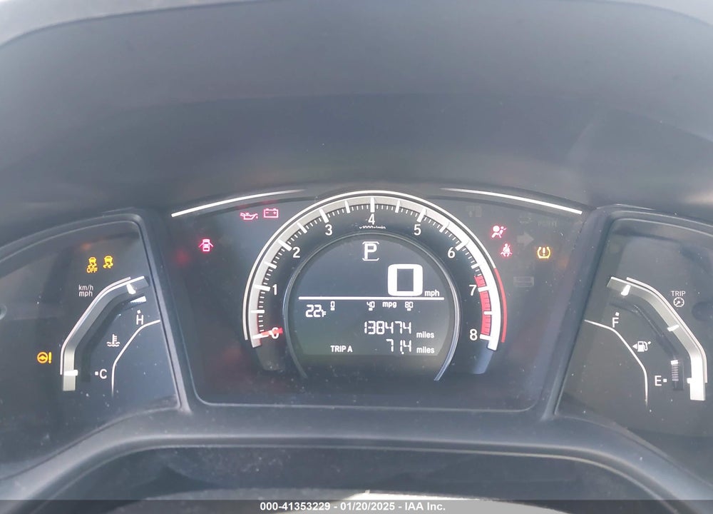 2016 HONDA CIVIC LX VIN: 19XFC2F57GE000448