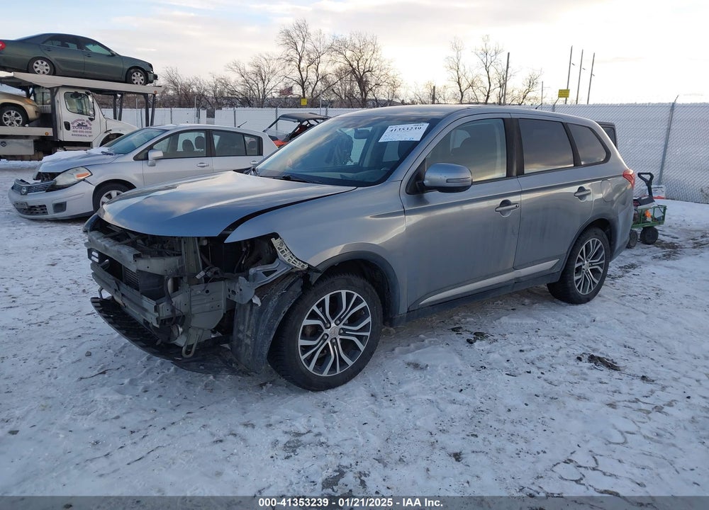 2016 MITSUBISHI OUTLANDER SE VIN: JA4AD3A34GZ034445