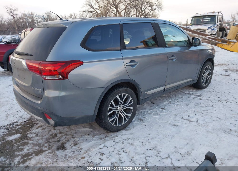 2016 MITSUBISHI OUTLANDER SE VIN: JA4AD3A34GZ034445