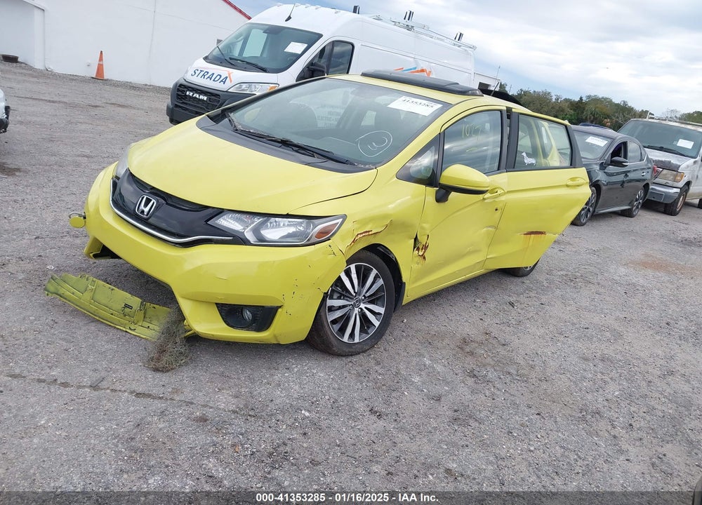 2016 HONDA FIT VIN: JHMGK5H71GX005814
