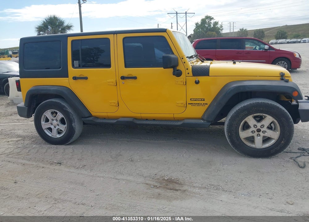 2015 JEEP WRANGLER UNLIMITED SPORT VIN: 1C4BJWDG5FL589750