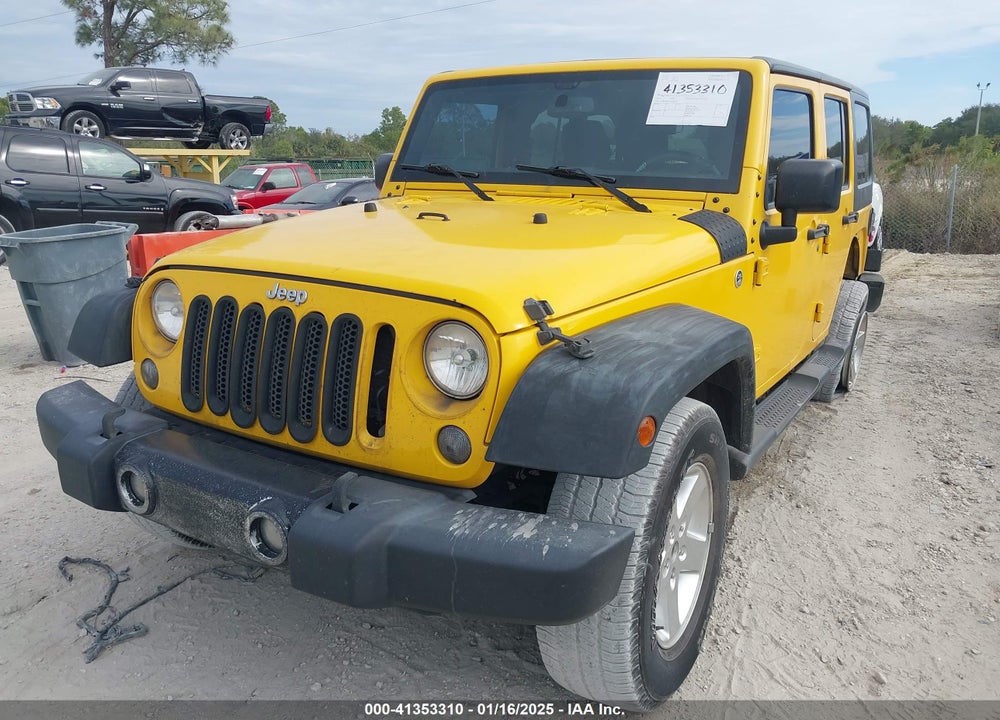 2015 JEEP WRANGLER UNLIMITED SPORT VIN: 1C4BJWDG5FL589750