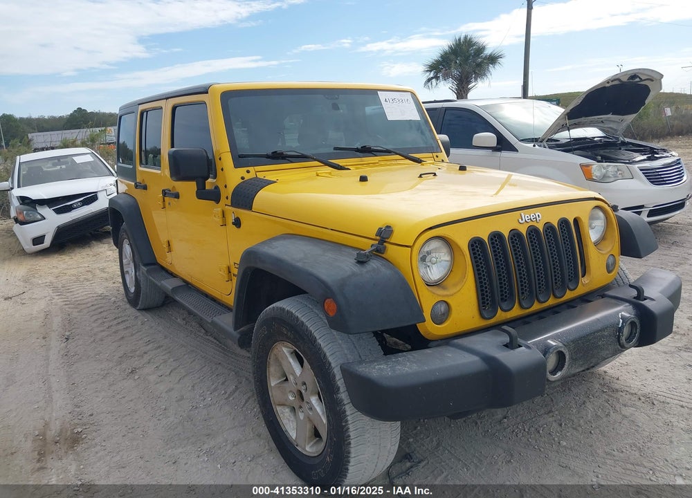 2015 JEEP WRANGLER UNLIMITED SPORT VIN: 1C4BJWDG5FL589750
