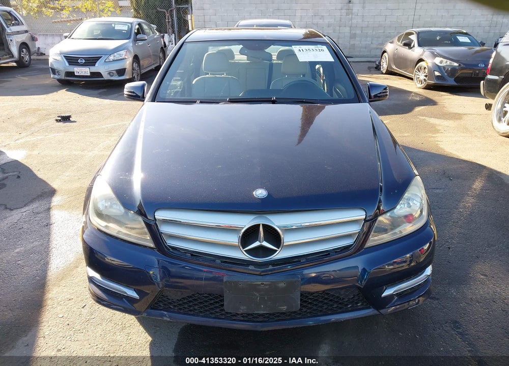 2012 MERCEDES-BENZ C 250 VIN: WDDGF4HB8CA657188