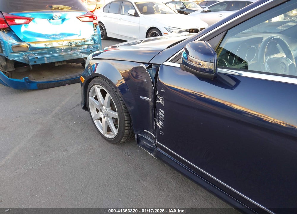 2012 MERCEDES-BENZ C 250 VIN: WDDGF4HB8CA657188