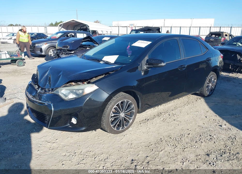 2015 TOYOTA COROLLA VIN: 5YFBURHE3FP268587