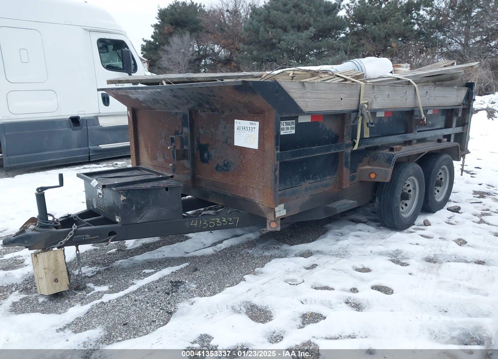 2017 GRIFFIN TRAILER VIN: 56WBU122XHE009605