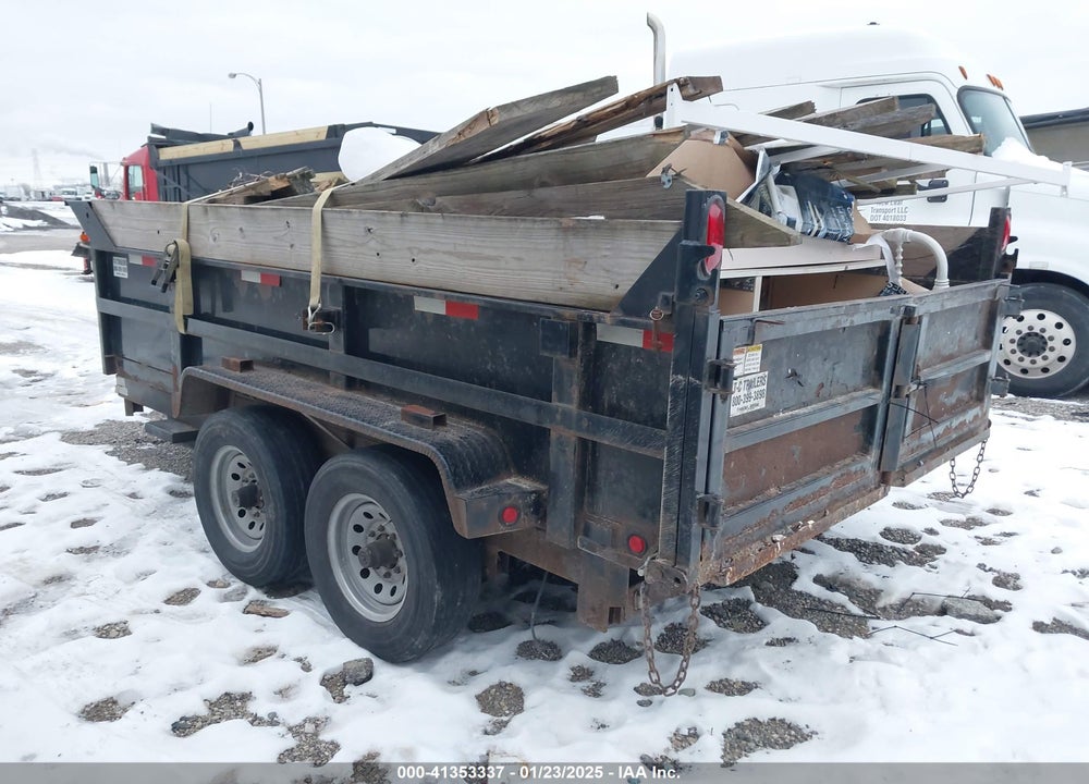 2017 GRIFFIN TRAILER VIN: 56WBU122XHE009605