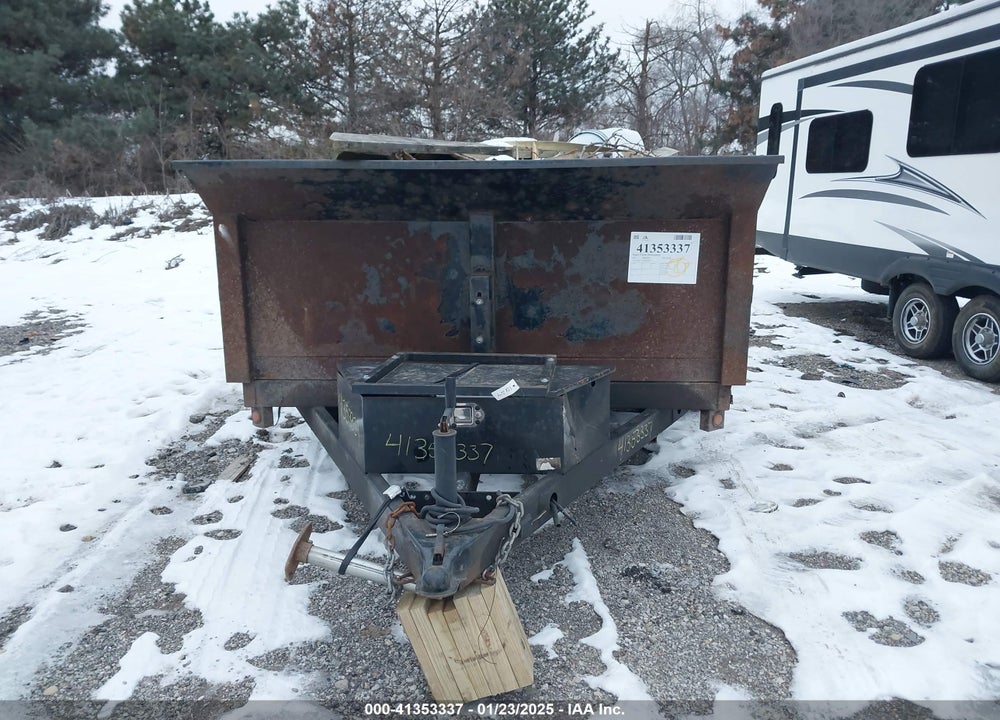 2017 GRIFFIN TRAILER VIN: 56WBU122XHE009605
