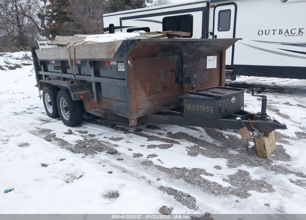 2017 GRIFFIN TRAILER VIN: 56WBU122XHE009605