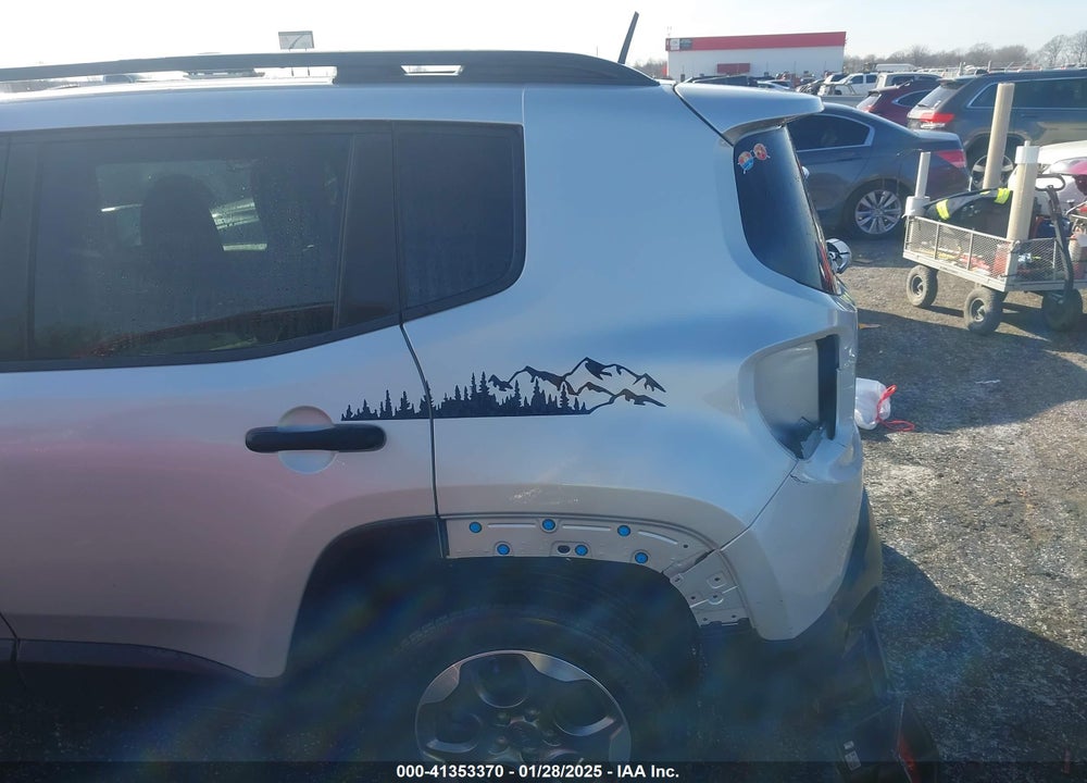 2017 JEEP RENEGADE SPORT FWD VIN: ZACCJAAH3HPF00275
