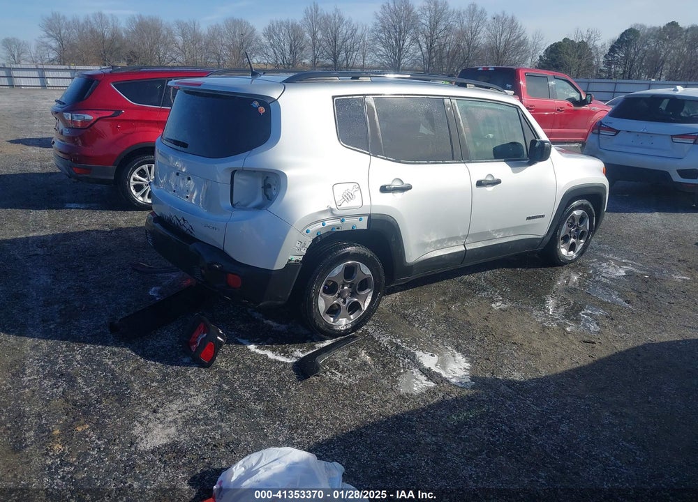 2017 JEEP RENEGADE SPORT FWD VIN: ZACCJAAH3HPF00275